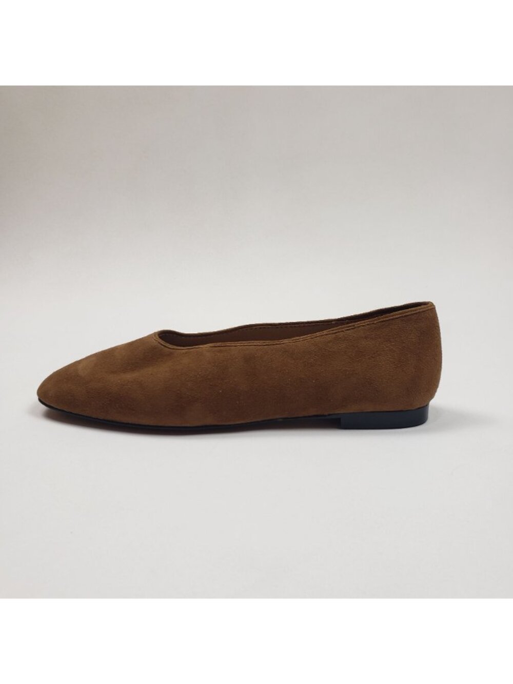 Madewell The Mylie Ballet Flat Warm Chestnut Brown Suede Women’s 7M NWOB - Picture 12 of 16